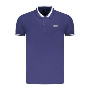 Cavalli Class Blu Cotton Men Men's Polo